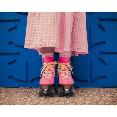 WANDERER Chuffed Skates - VEGAN PINK