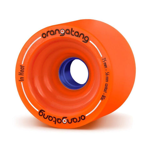 Orangatang In Heat Orange 75mm / 80a Longboard Wheels