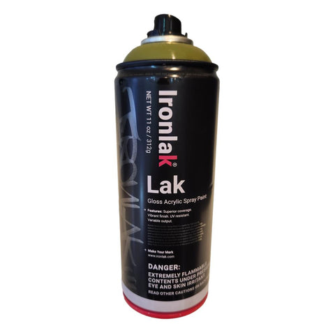 Ironlak Aerosol Spray Paint Guacamole