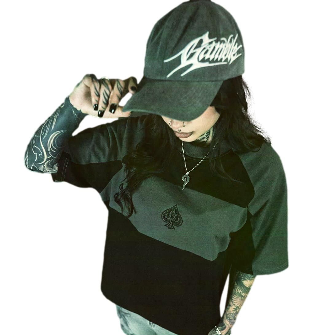 Gamble Cut & Sew Tee Black / Grey