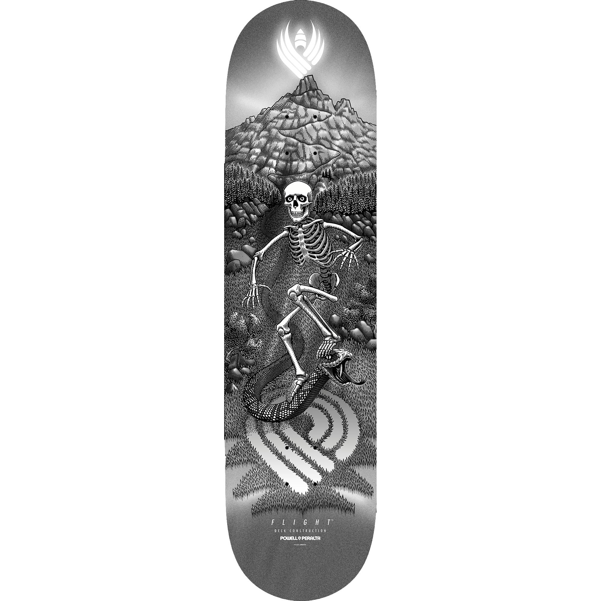 Powell Peralta Pro JM Duran Slidewinder 5 FLIGHT® Skateboard Deck Silver Foil - 266 K24 - 8.88 x 34.7
