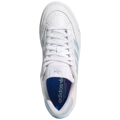 Adidas Nora Skateboarding Shoe White / Sky Blue