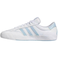 Adidas Nora Skateboarding Shoe White / Sky Blue