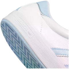 Adidas Nora Skateboarding Shoe White / Sky Blue