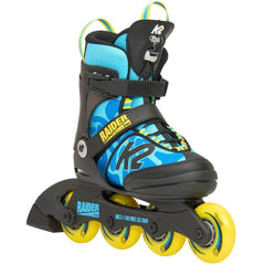 K2 Raider Pro Adjustable Inline Skates Blue / Yellow