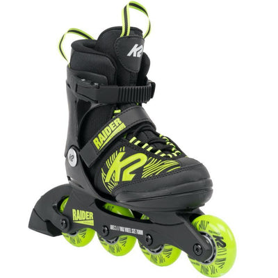 K2 Raider Junior Skates Black/Lime