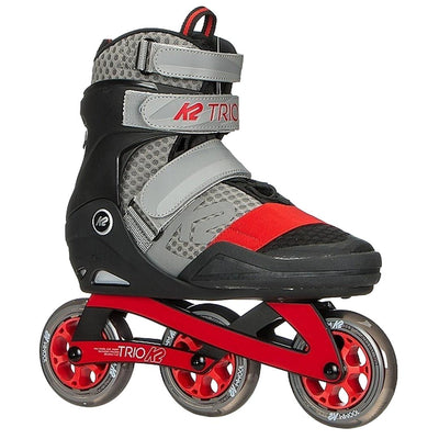 K2 Trio 100 Men's Skates Grey/Red