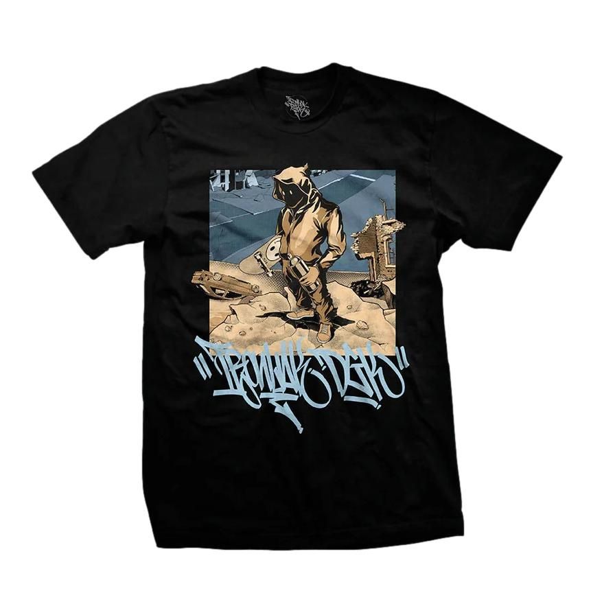 DGK x Ironlak Laquer Tee Black