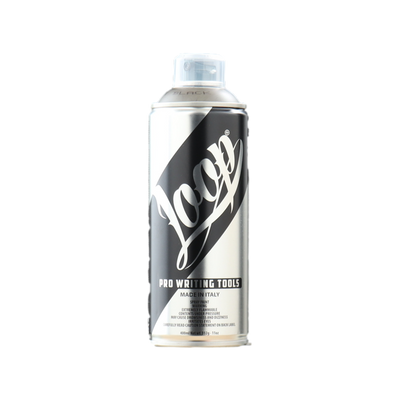Loop Spray Paint 400ml - Transparent Techie Black