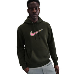 Nike SB Club BB Hoodie Neo Varsity Olive / Pink