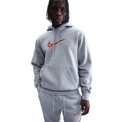 Nike SB Club BB Hoodie Neo Varsity Grey / Orange