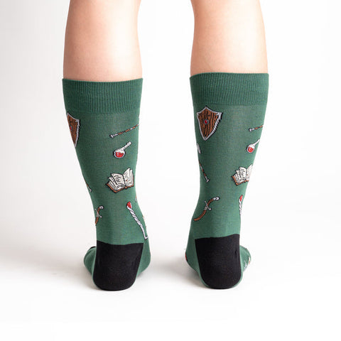 Sock it to Me "Adventure at Your Feet!" Mens Crew Socks