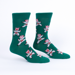 Sock it to Me "Pork Chop" Mens Crew Socks