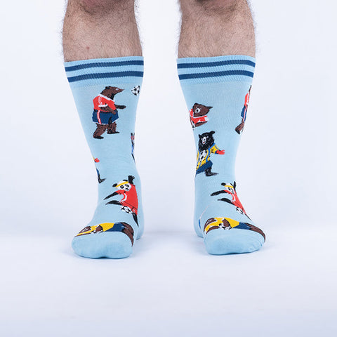 Sock it to Me "Goooaaalll!!!" Mens Crew Socks