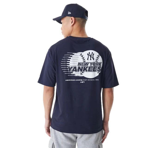 New Era New York Yankees MLB Tee Navy