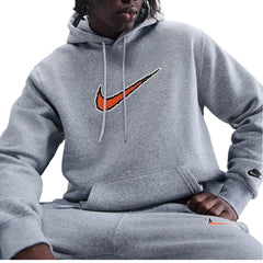 Nike SB Club BB Hoodie Neo Varsity Grey / Orange
