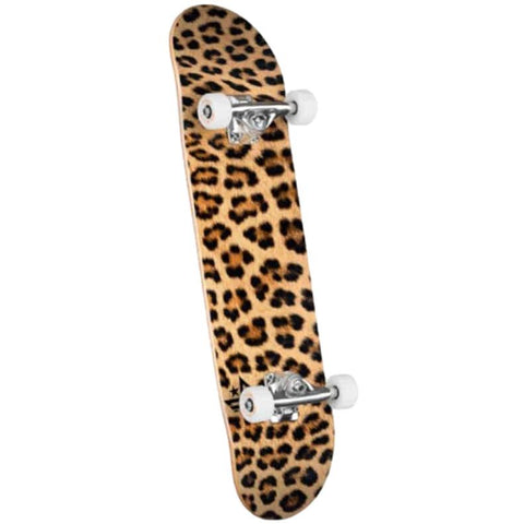 Mini Logo Complete Skateboard Leopard Fur 8.0" x 31.45"