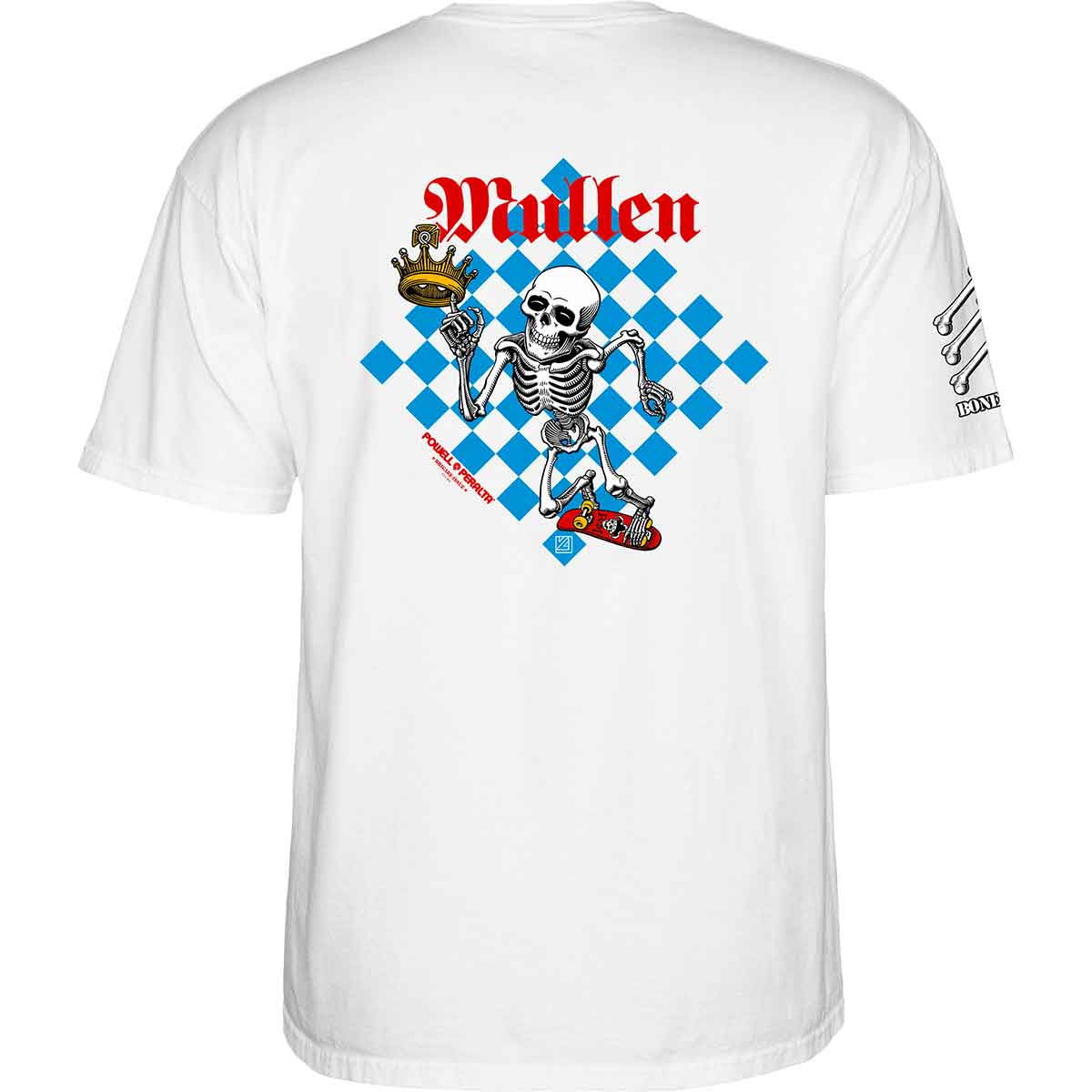 Powell Peralta Bones Brigade 17 Rodney Mullen Tee White