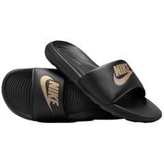 Nike Victori One Slide Black / Metallic Gold