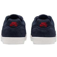 Nike SB Malor Skate Shoe Obsidian Navy / Gym Red