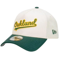 New Era 9FORTY Oakland Athletics Adjustable Snapback Cap Bone / Green