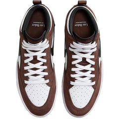 Nike SB React Leo Baker Skate Shoe Chocolate / Black