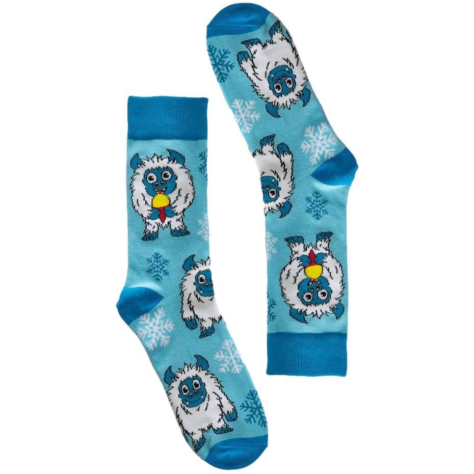 The Offbeat Sock Company Yeti Seti Snow