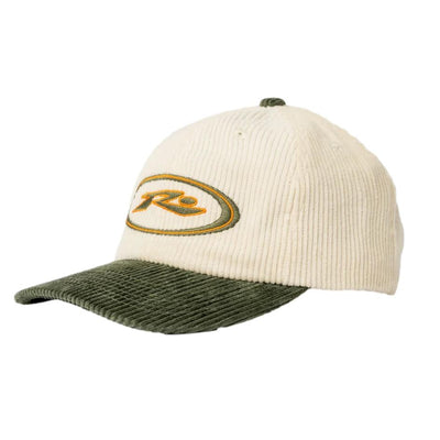 Rusty Orbit Cord 6 Panel Cap Shadow Army