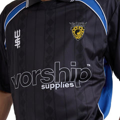 Worship Supplies Fever Football Jersey Black / Blue