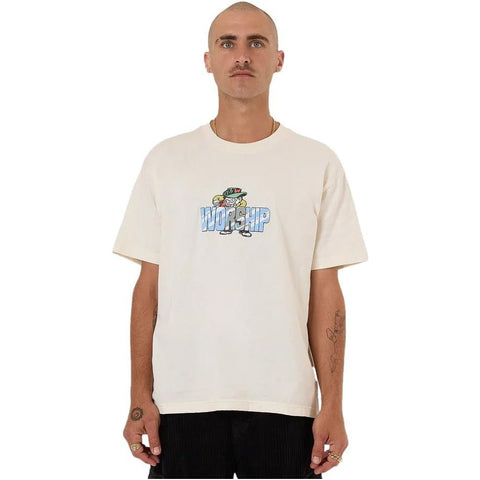 Worship Menace Tee Cream