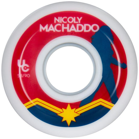 Undercover Nicoly Machaddo Pro 58mm 90a Inline Wheels 4pack