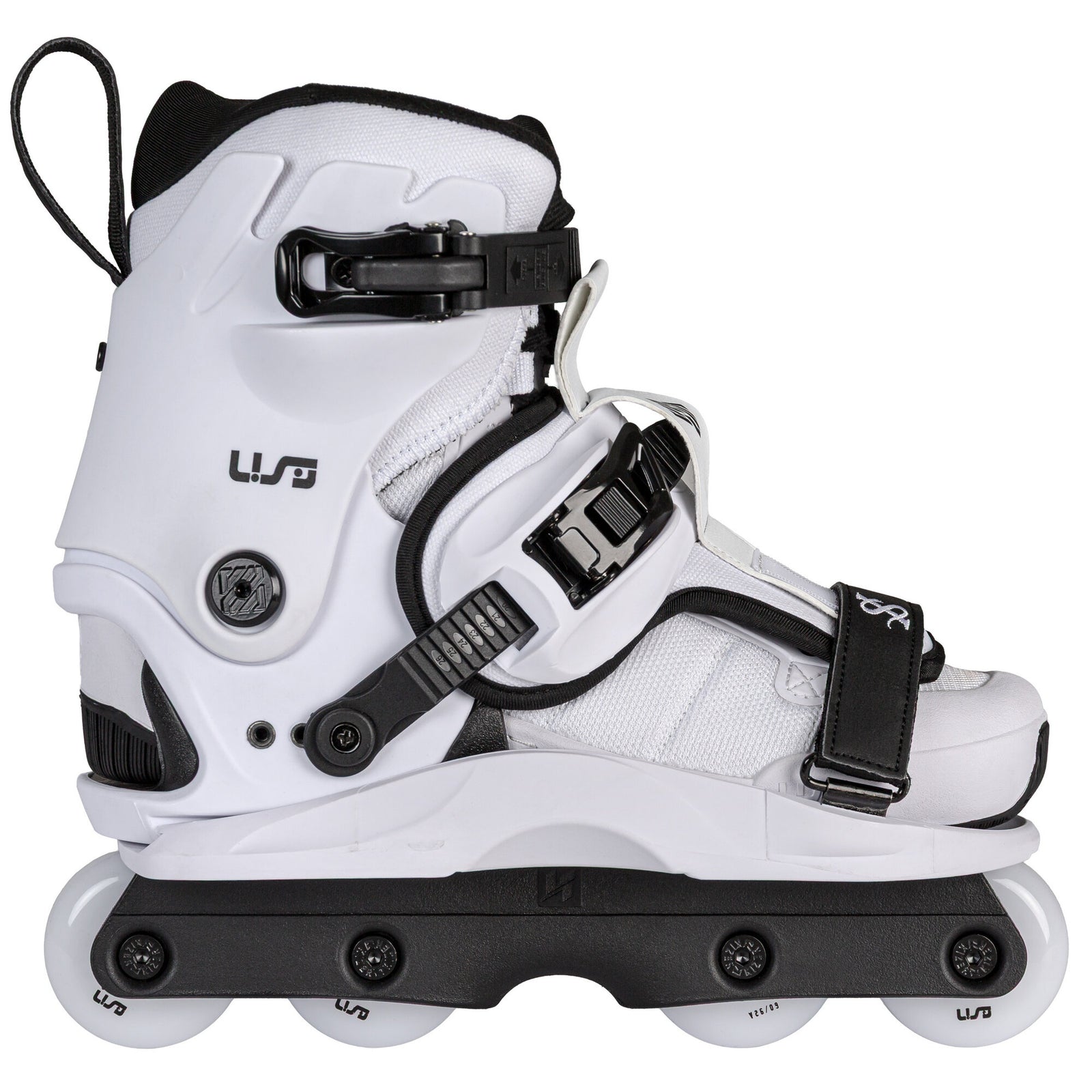 USD Shadow Team White Aggressive Inline Skates
