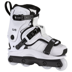 USD Shadow Team White Aggressive Inline Skates