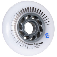 Powerslide Spinner Inline Wheels 90mm 88a White 4 Pack