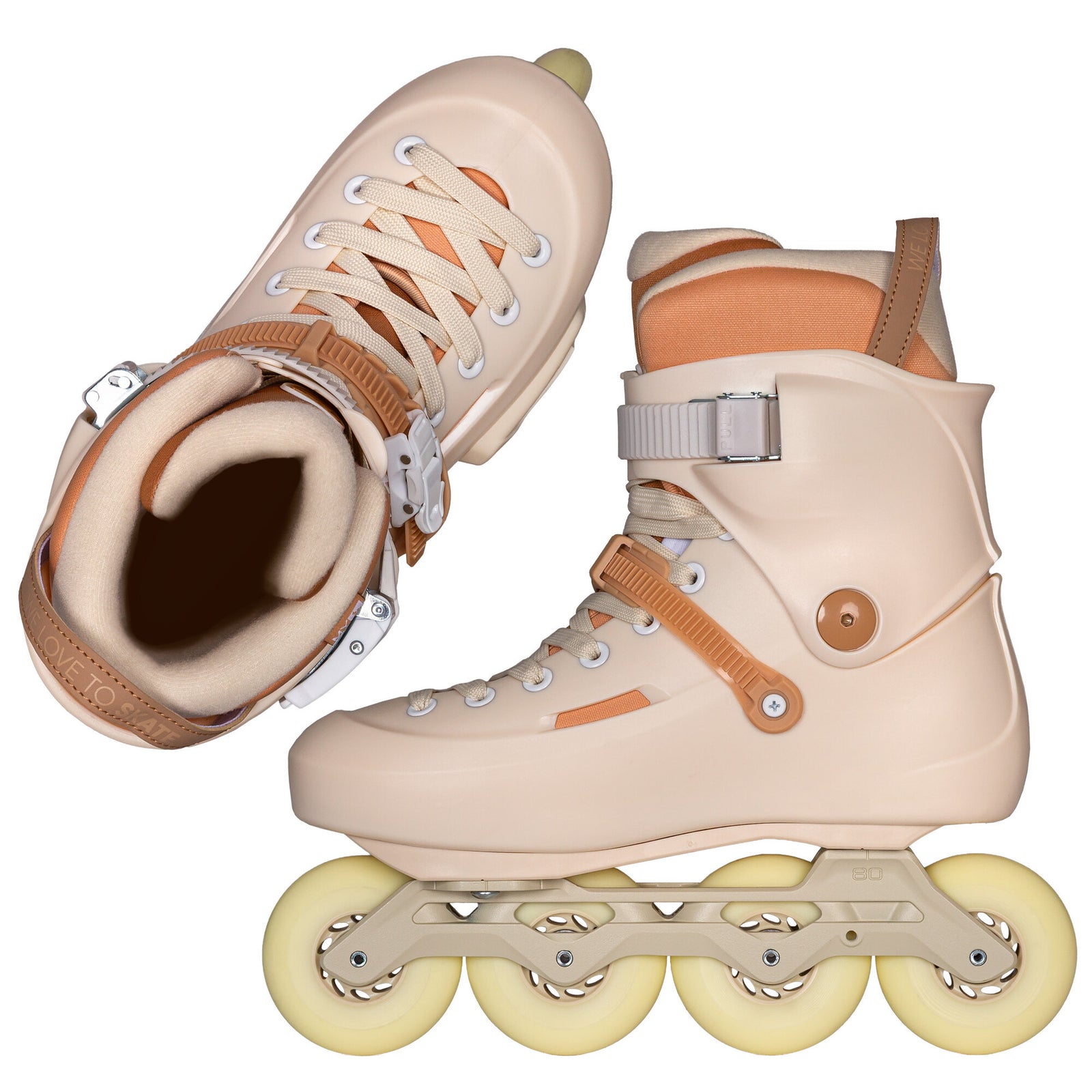 Powerslide Zoom Pro 80 Sand Inline Skates