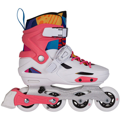 Powerslide Flash Pink Adjustable Inline Skates