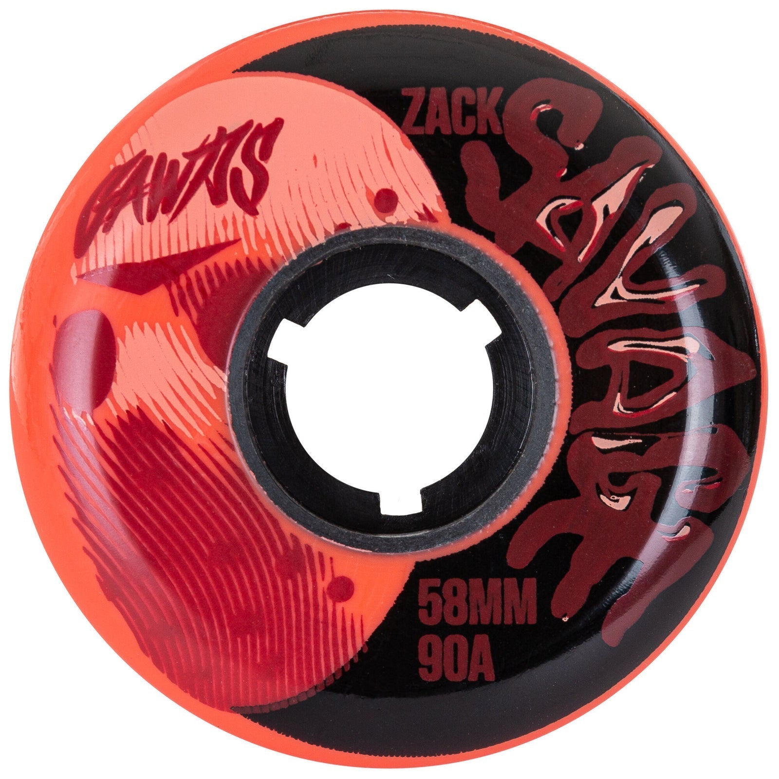 Gawds Zack Savage II Wheels 58mm 90a 4 Pack