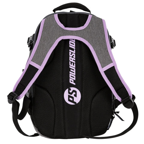 Powerslide Fitness Backpack Dark Grey/Purple