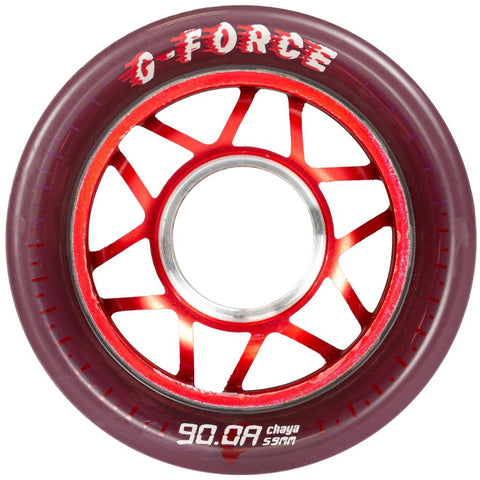 Chaya G-Force Alloy Grippy Roller Derby wheels 4pack