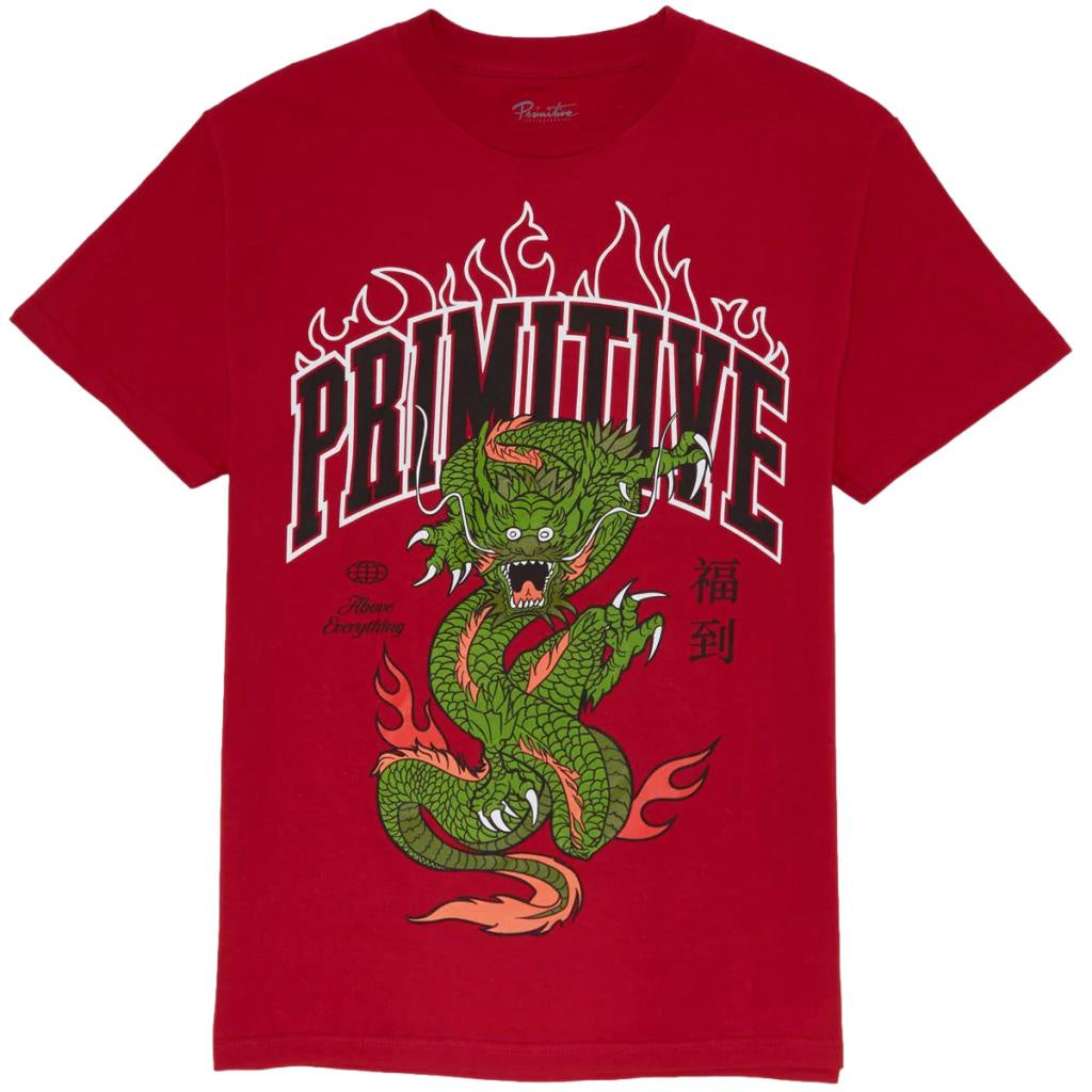 Primitive Fortune Hw T-Shirt Red