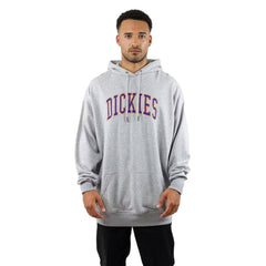 Dickies Longview Stadium Oversized Box Fit Hoody Grey Marle