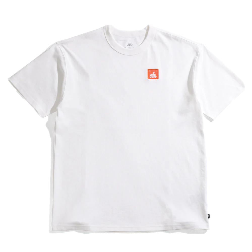 Nike SB Skate T-Shirt White / Orange