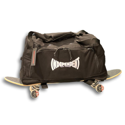 Independent Span Duffel Bag W/ Skate Straps Black