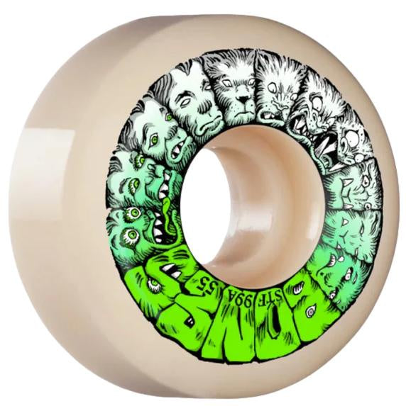 Bones Weird Wolf 53mm V5 Sidecut 99A STF