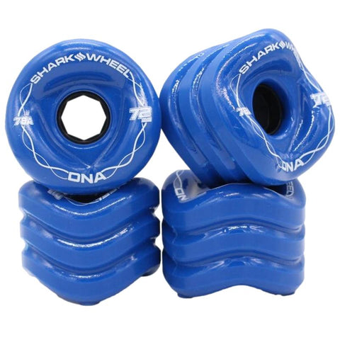 Shark Wheel 72MM / 78A DNA Ibiza Blue Skateboard Cruiser Wheels