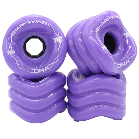 Shark Wheel 72MM / 78A DNA Purple Skateboard Cruiser Wheels