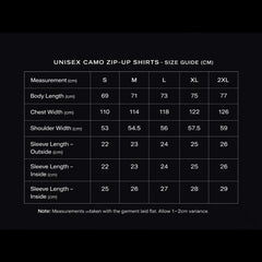 Gamble Camo Zip-Up Short Sleeve