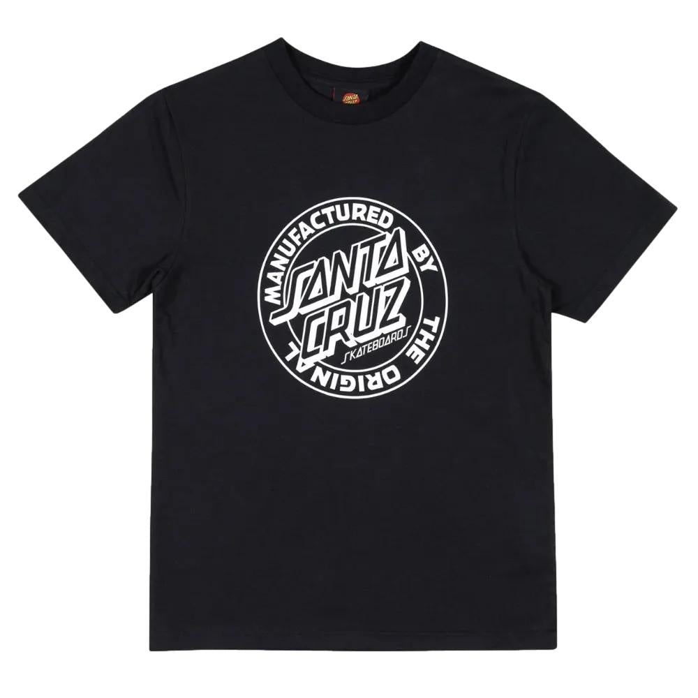 Santa Cruz MFG Dot Youth Tee Black