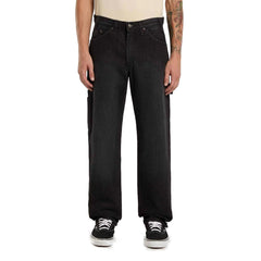 Dickies Straight Fit Carpenter Jean Black Denim