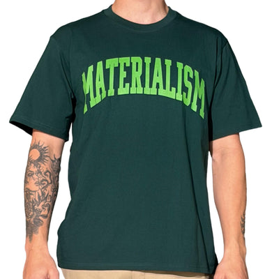 Materialism Money Tee Green